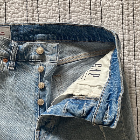 GAP Cheeky Straight High Rise Jeans - Picture 7 of 13